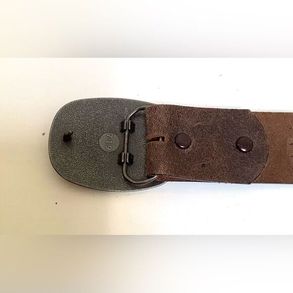 …Oval Buckle Blank Plain Buckle Fits Up To 1 3/4" Belt Strap DIY Insert Buckle - Picture 3 of 4